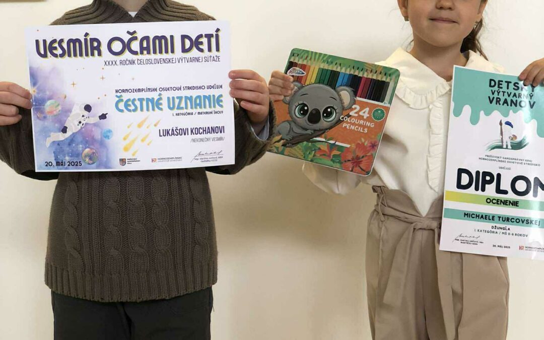 Ocenenie výtvarných súťaží