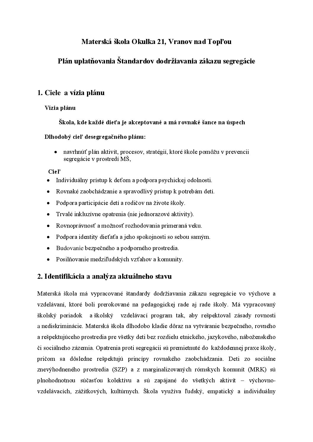 Dodatok č.3 ŠP-Plán desegregácie v MŠ-20.9.25